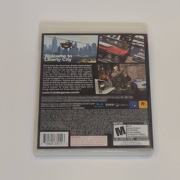 Grand Theft Auto IV Liberty City - PlayStation 3 Pre-Owned - Picture 2 of 4